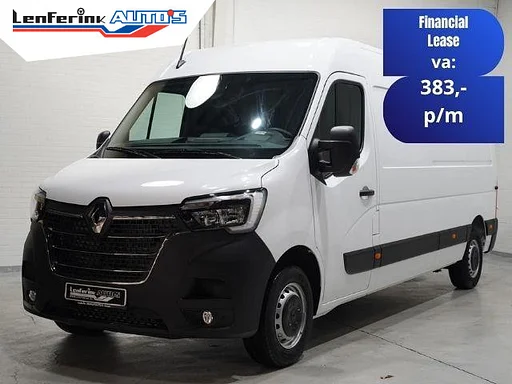 Renault Master 2.3 DCI 135 pk L3H2 Navi, Camera, Laadruimte Pakket, PDC V+A, 270 Graden Deuren, Smartphone Lader, 3-Zits, Nieuw