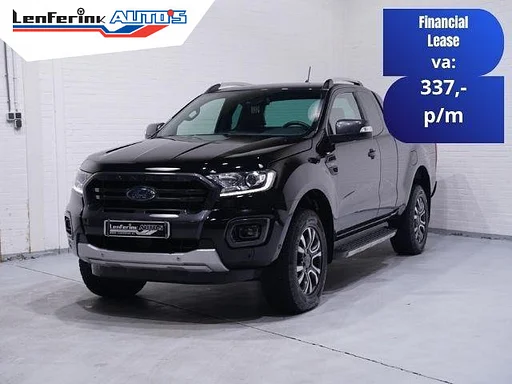Ford Ranger trailer coupling 3.500 kg, Navi, camera Adapt. cruise control NAP 2.0 Wildtrak 213 pk Aut. Grijs license plate 2p, 1e Eig
