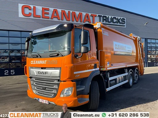 DAF FAN CF 340 Terberg RosRoca 23m³ + AE weegsysteem