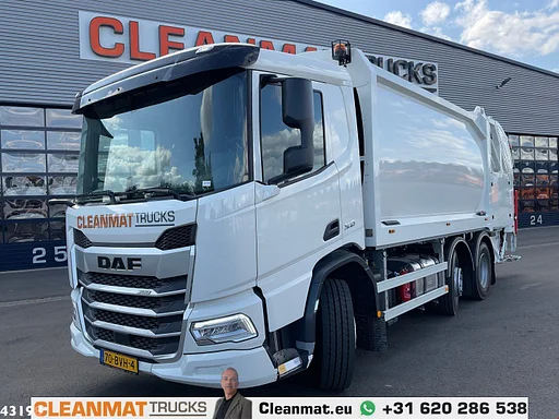 DAF FAG XD 300 Geesink 20m³ met Liftmate Instaplift