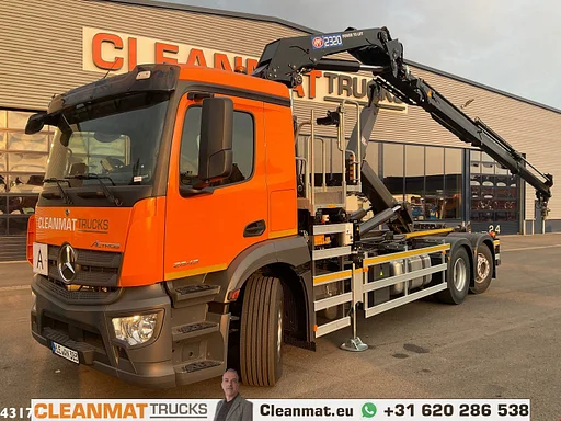 Mercedes-Benz Actros 2643 Euro 6 HMF 23 Tonmeter laadkraan