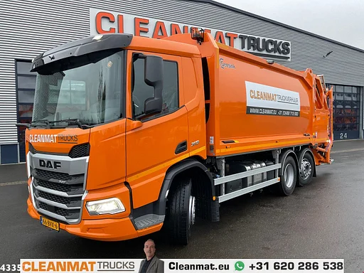 DAF FAN XD 340 Geesink 22m³ Welvaarts weighing system