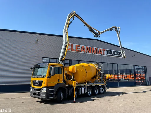 MAN TGS 35.440 Euro 6 10x4 CIFA 12m³ Mixer + CIFA pump Just 200.228 km!