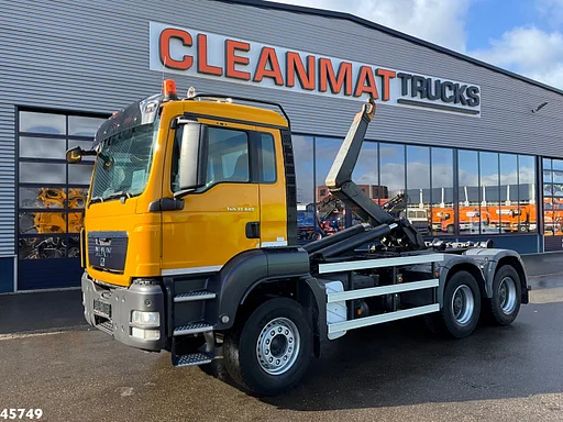 MAN TGS 33.440 6x4 ZF Intarder Manual Full steel 21 Ton haakarmsysteem