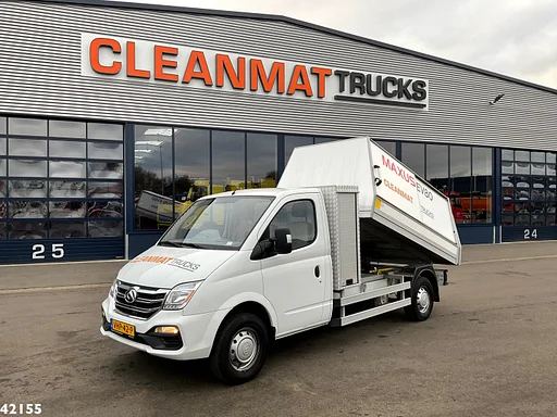 SAIC Maxus EV80 LWB Veegvuilkipper 100% elektrisch