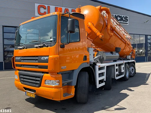 DAF FAX 85 CF 340 Droge stoffen blaas installatie Just 21.613 km!
