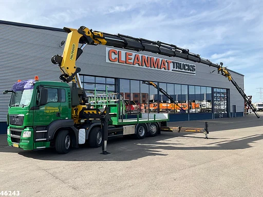 MAN TGS 35.360 8x2 Palfinger 100 Tonmeter laadkraan + Fly-Jib