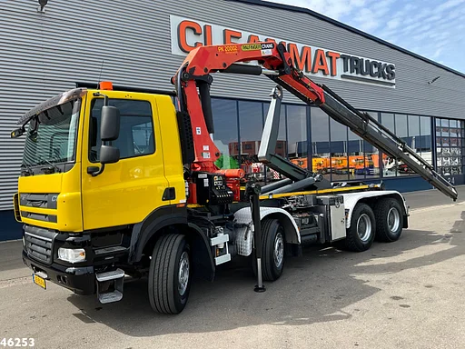 DAF FAD 85 CF 410 8x4 Palfinger 20 Tonmeter laadkraan