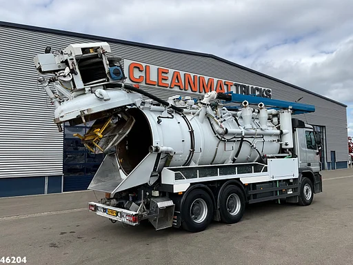 Mercedes-Benz ACTROS 2640 6x4 Muller Combi kolkenzuiger