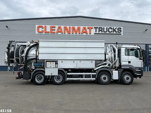 MAN TGS 41.440 8x4 Euro 6 Wicom Combi Just 85.658 km!