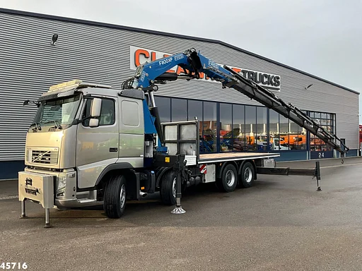 Volvo FH 400 8x4 Fassi 80 Tonmeter laadkraan
