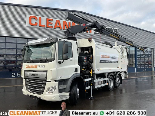DAF FAN CF 340 Hiab 23 ton/meter laadkraan
