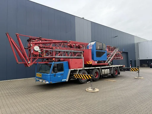 Faun MTC AF 38 6x4x6 - 38m Max radius boom / Auslegerlänge / Gieklengte - BE MACHINE - CE - TOP CONDITION