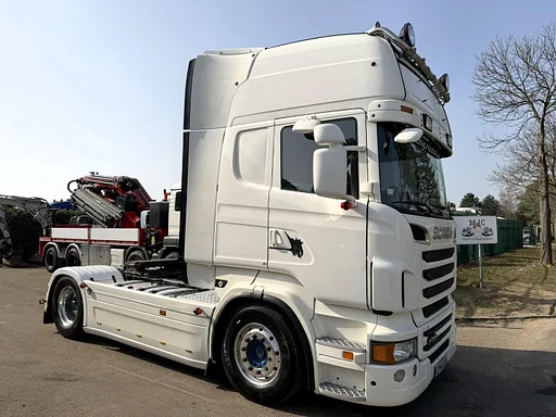 Scania R560 TOPLINE V8 - RETARDER - *FULL AIR* - ALCOA DURABRIGHT - FULL SPOILERS / SIDESKIRTS - 2 DIESELTANKS - FR truck