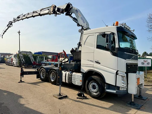 Volvo FH 460 6X4 + (26.5m) CRANE COPMA 530.7 + FlY-JIB 3 + ROTATOR - *1004h ONLY* - FRONT STAB - TOP CONDITION! BE TRUCK