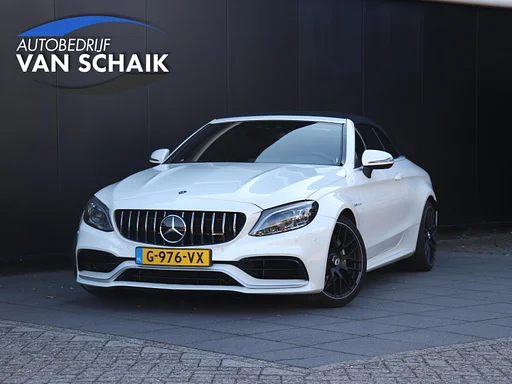 Mercedes-Benz C 63 AMG Cabrio Premium Plus Pack | LEDER | camera | BURMESTER | HEAD-UP | ADAPT. CRUISE | STOELVERK. | MEMORY | APPLE CARPLAY |