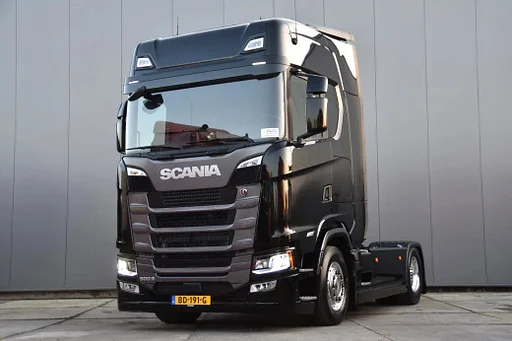 Scania S500 NGS 4x2NB - SUPER - BRAND NEW !! FULL AIR/4 POINT REAR - RETARDER - NEW TACHO - PARK. AIRCO - LEATHER SEATS - 2 x FUEL TANKS - ALCOA'S - LED -