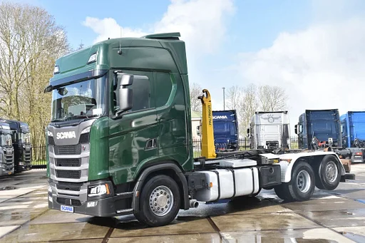 Scania S500 NGS 6x2*4 - HOOKLIFT - RETARDER - 507 TKM - PARK. AIRCO - WHEELBASE: 475 CM - LED - TOP CONDITION -