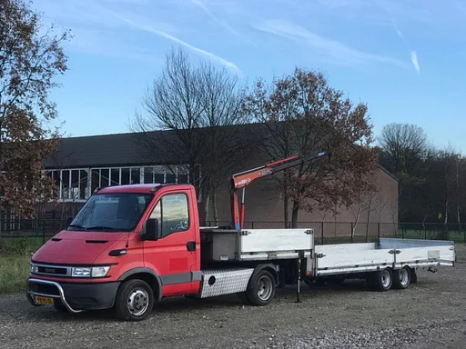 Veldhuizen Other Semi dieplader 8t Maxilift 160 kraan