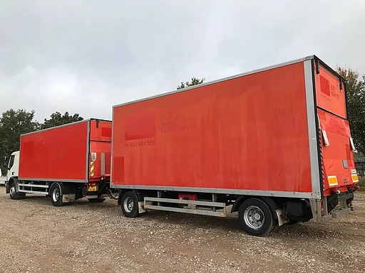 Pacton Other AXD220 Schamelwagen Trailer Anhängerwagen