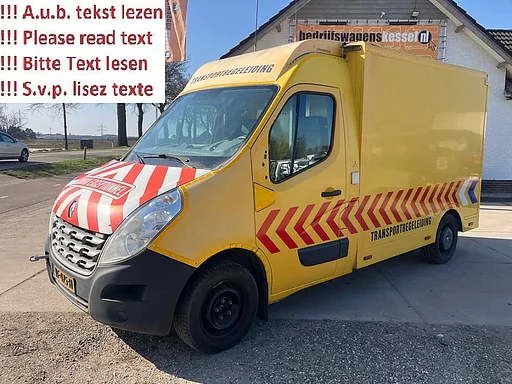 Renault Master 2.3 dCi 125 Koffer Bakwagen Motorschade
