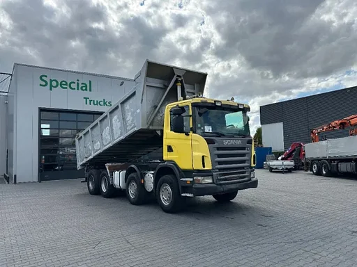 Scania G420 8x4 / Dumper / Manual gearbox / Steel suspension