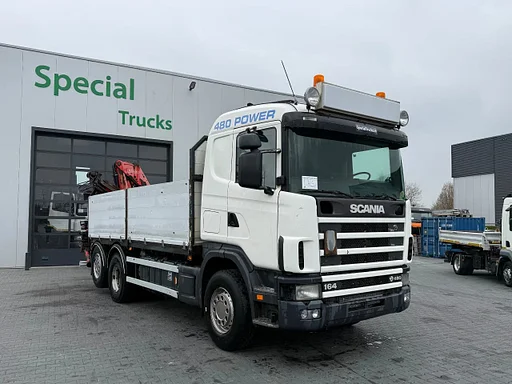 Scania R164-480 6x2 + Fassi F210A.23