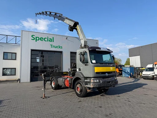 Renault Kerax 400 4x2 + Palfinger PK23002 G + Winch (Year 2003)