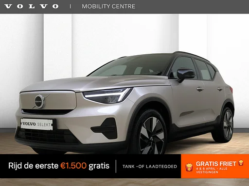 Volvo XC40 Extended Plus 82 kWh | carro de reboque | Two-Tone | All-Seasonbanden