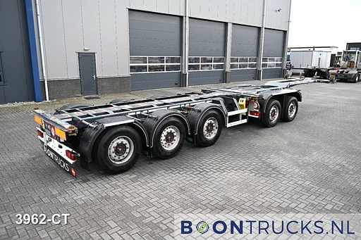 D-TEC COMBITRAILER S-LINE CT-521-S 2x20-40ft HC * 3x STEERING * 4x LIFT AXLE * SAF / DISC * TUV 06-2026