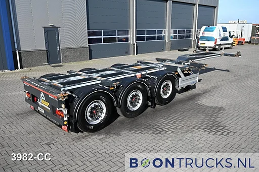 Pacton ET3 | 2x20-30-40-45ft HC * SAF/DISC * 2x EXTENDABLE * NL TRAILER * APK 10-2026