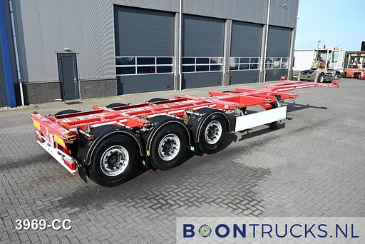 D-TEC PORTMASTER | 2x20-30-40ft HC * LIFT AXLE * DISC BRAKES * MOT 02-2027
