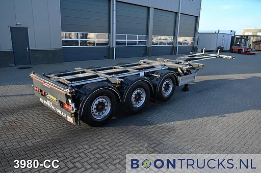 Pacton ET3 | 2x20-30-40-45ft HC * SAF/DISC * 2x EXTENDABLE * NL TRAILER * APK 10-2026