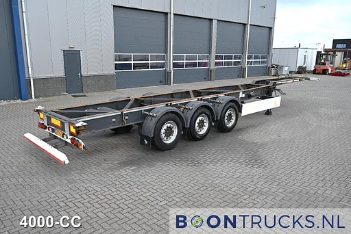 Schmitz Cargobull SGF*S3 40-45ft HC * FIXED CHASSIS * EXTANDABLE HEAD * NL TRAILER * APK 11-2026 * 3x AVAILABLE