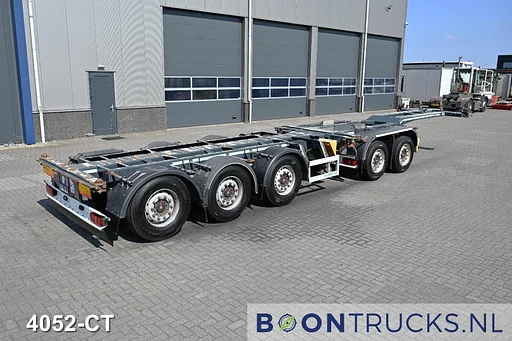 D-TEC COMBITRAILER S-LINE CT-521-S | 2x20-40ft HC * 3x STUURAS * 4x LIFTAS * SAF/DISC