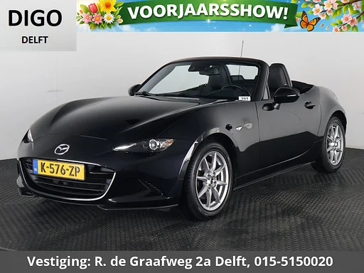 Mazda MX-5 2.0 SkyActiv-G 160 GT-M Soft-Top | sièges chauffants | Dodehoek Detectie | Lederen Bekleding |