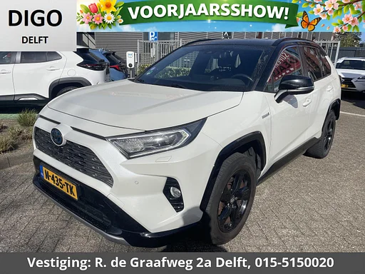 Toyota RAV 4 2.5 Hybrid AWD Bi-Tone | 1650 KG towing weight | JBL Audio | navigatie | 360° camera | Stuur-/Stoelverwarming | Dodehoek detectie