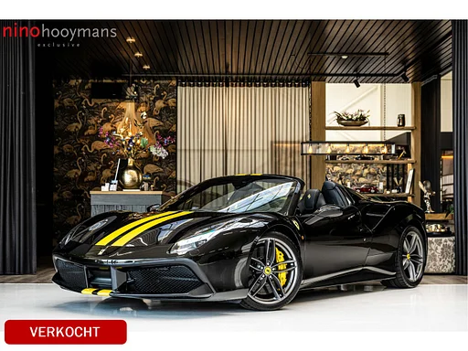 Ferrari 488 Spider 3.9 HELE | Carbon | garantie tot 08-03-2024 | Gratis onderhoud tot 08-03-2026 | Apple car play |