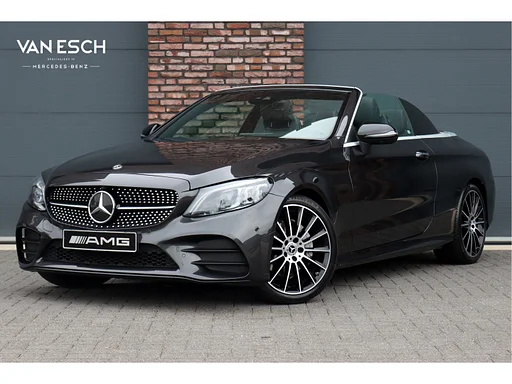 Mercedes-Benz C 220 Cabrio d AMG Line | Airscarf | Burmester | Surround Camera | Leder | Keyless Go | Leder | Stoelverwarming | Dodehoekassistent | Apple Carplay/Android Auto |
