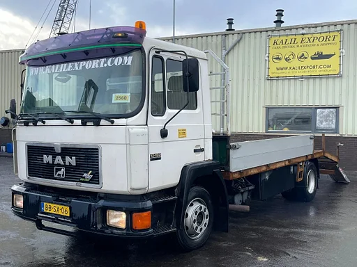 MAN 12.192 4x2 Loading Ramps Manual Gearbox Power Steering Good Condition