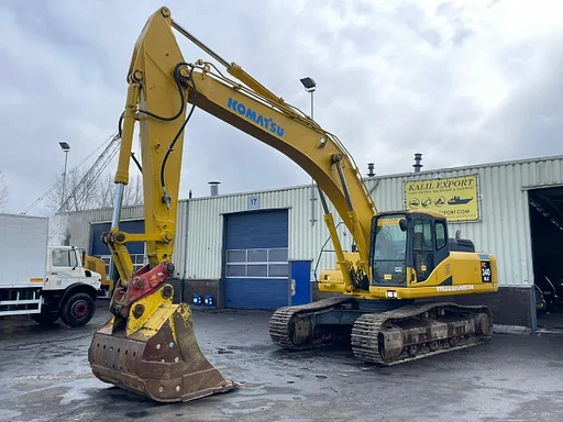 Komatsu PC340 NLC-7K Track Excavator Hammer Line CE Good Condition