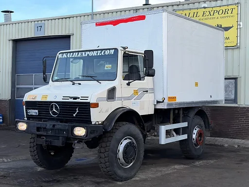 Unimog U1750 Closed Box GK Box 4x4 Manual Gearbox Steel Suspension Good Condition