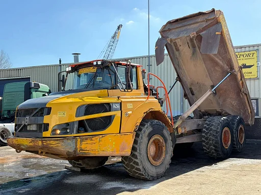 Volvo A25G Dumper 6x6 CE 2020 Machine Tailgate