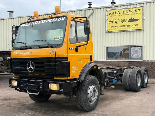 Mercedes-Benz SK 2629 V8 Chassis Cabine 6x4 Full Steel Suspension Manual Gearbox Good Condition