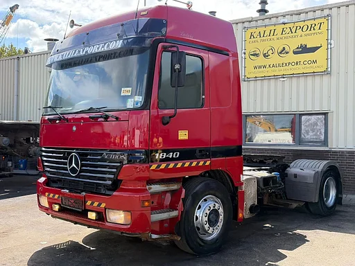 Mercedes-Benz Actros 1840 Tractor EPS Gearbox 3 Pedal Big Axle Airco Sleeping Cab Good Condition