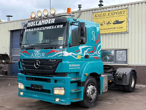 Mercedes-Benz Axor 1843 Tractor Kipper Hydraulic EPS Gearbox 3 Pedal Airco German Truck Good Condition