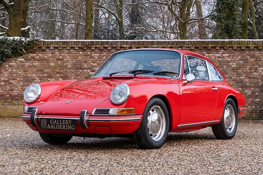 Porsche 912 Coupe SWB "5-speed" Older well-executed restoration - Serviced by specialist, Finished in Polo-red with black "Recaro" seats-interior, Final year for the short wheelbase,Recent major service by Porsche Classic, Equipped with a 5 speed gearbox - An optional extra (same as 911S and Porsche racing cars), From the collection of a respected Porsche gentleman driver,
