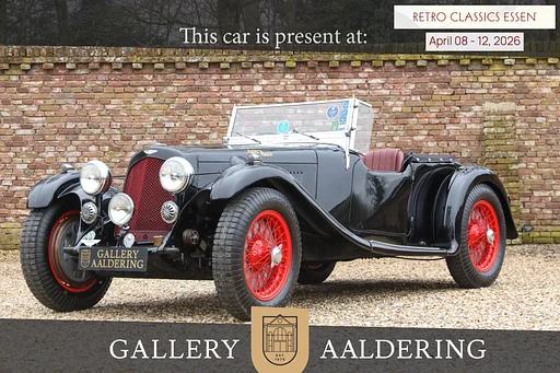 Aston Martin Other Aston Martin 2 Litre Speed Model "Still carrying Bertelli's coachwork" Registered for Mille Miglia 2026, This is 1 of 23 chassis build for Le Mans 24h 1936, Never restored but preserved - "Still carrying Bertelli's coachwork", Experience in various 1000 Miglia races since 2018 - Accepted into the MM Registro, Offered with comprehensive history file, Refurbished and maintained by renowned specialists,