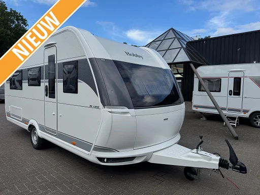Hobby De Luxe 460 LU 2026 | Enkele bedden
