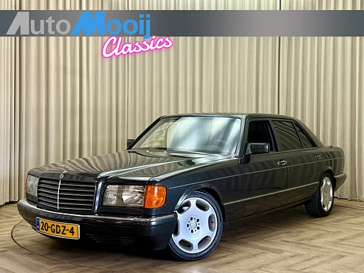 Mercedes-Benz 380 SEL S-klasse W126 V8 AMG Uitgevoerd / Carlsson / only 66.908 km / Perfecte staat / LPG / Leder / automatique